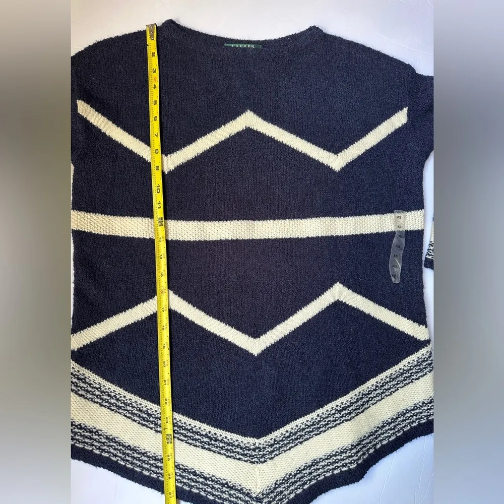 Ralph Lauren Wool Tunic | Sweater | Ss XS | Southwestern Chevron Blanket New - Image 10