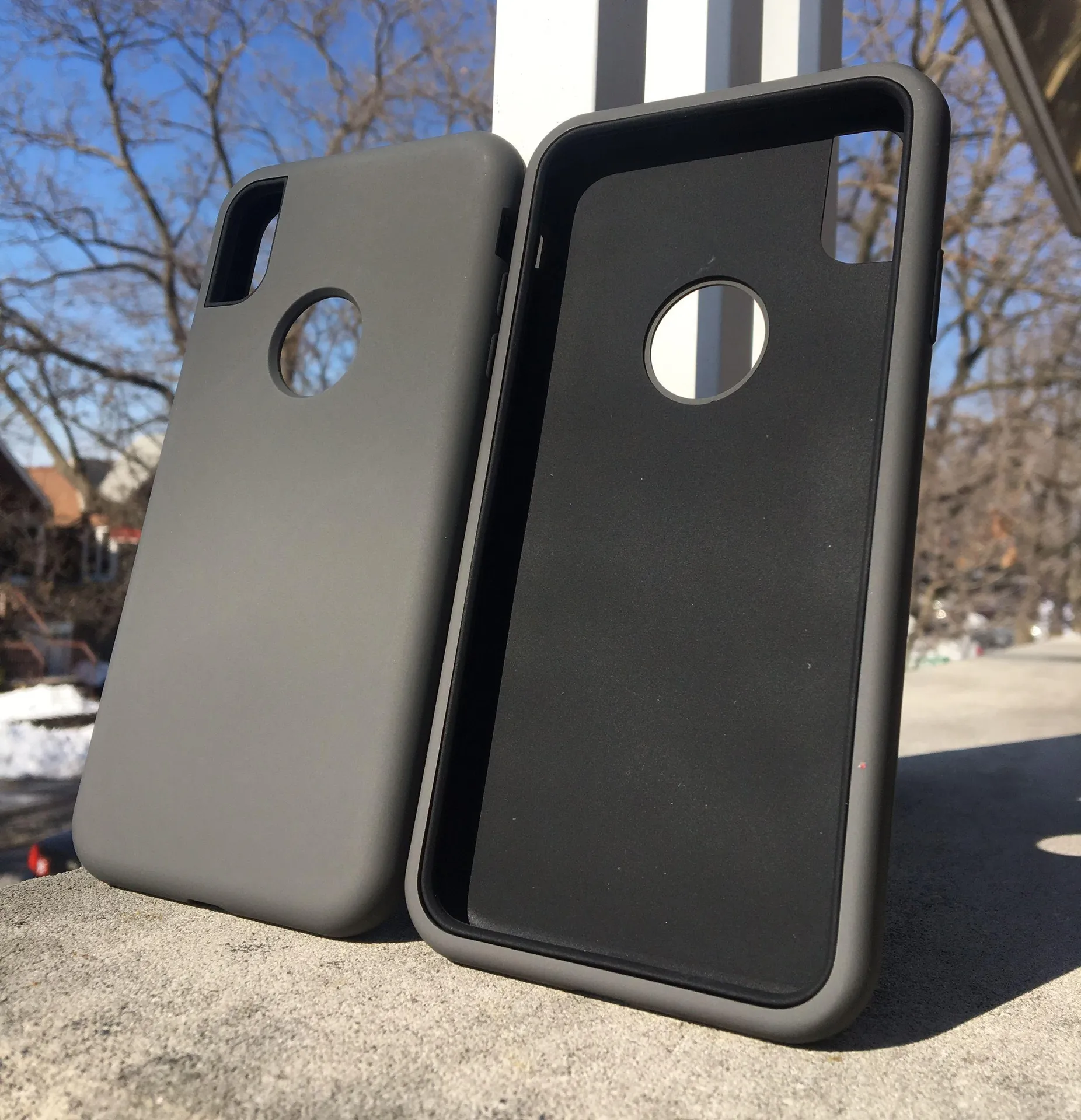 IPhone Xs Max Fashion Dual Layer Bumper Case - Image 4