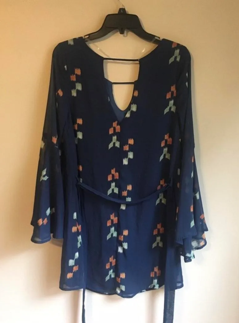 Peppermint Navy Dress Small - Image 2