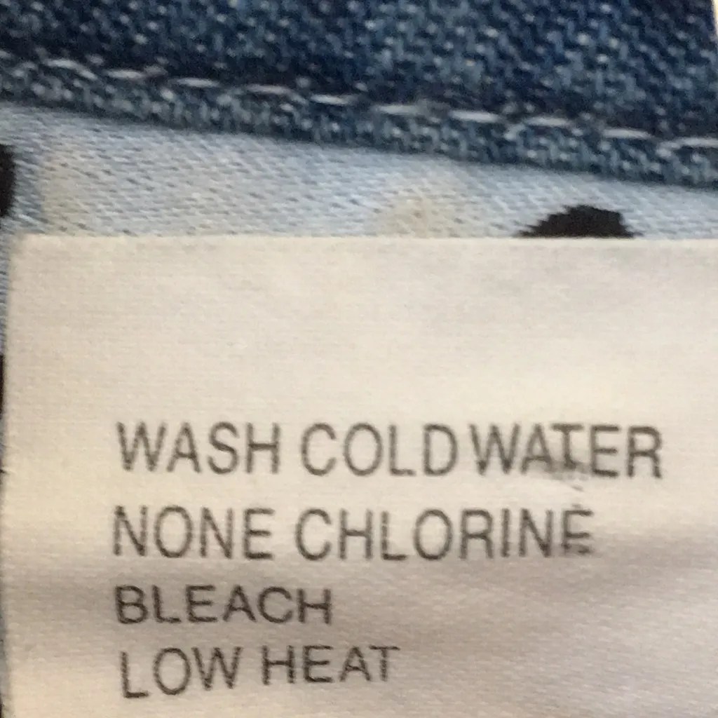 FINAL MARKDOWN Ladies’ Blue Diamond Denim Blouse (M) Size M - Image 10