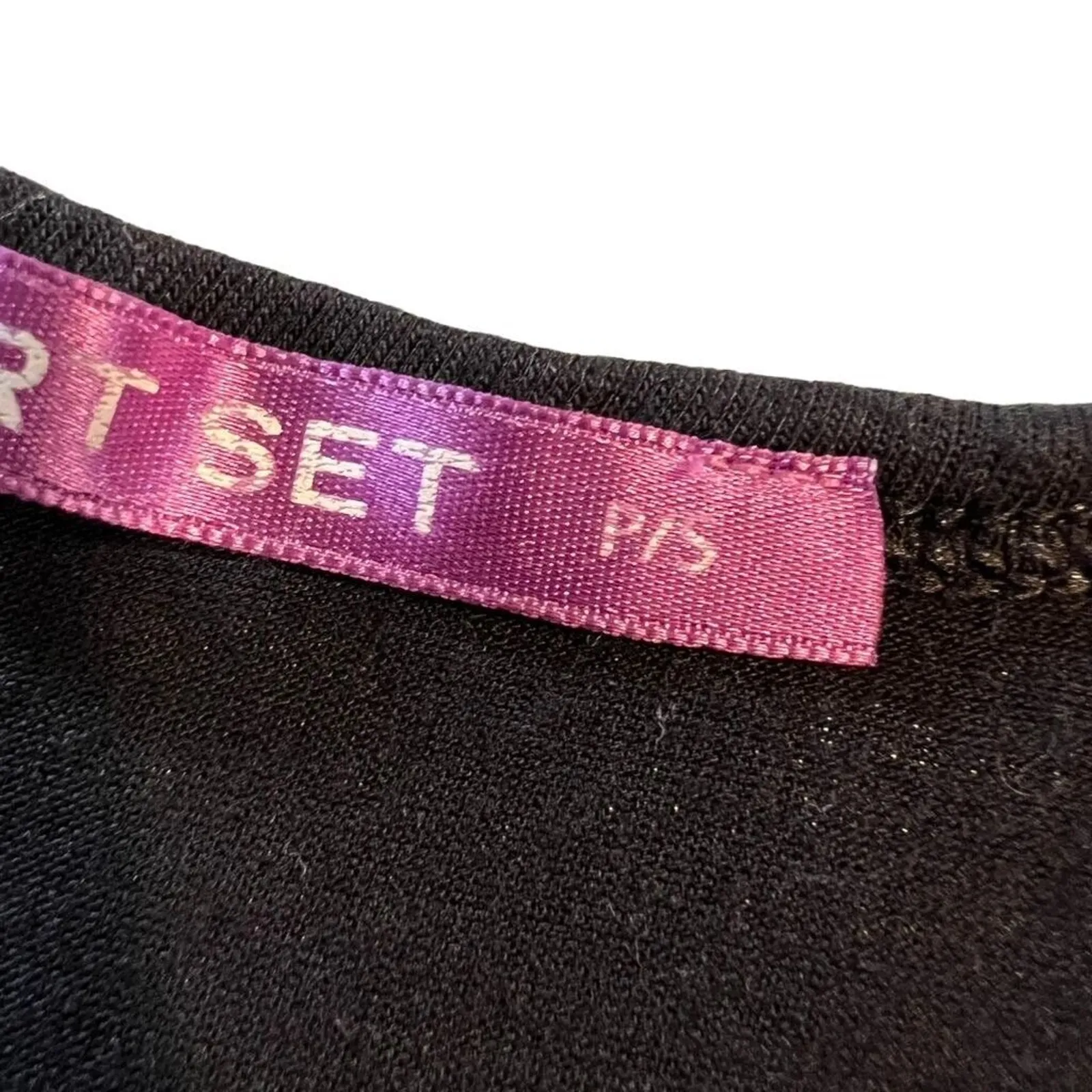 Smart Set Womens Tank Top Shirt Sequin Sleeveless Black Glitter Club Party Small - Image 5