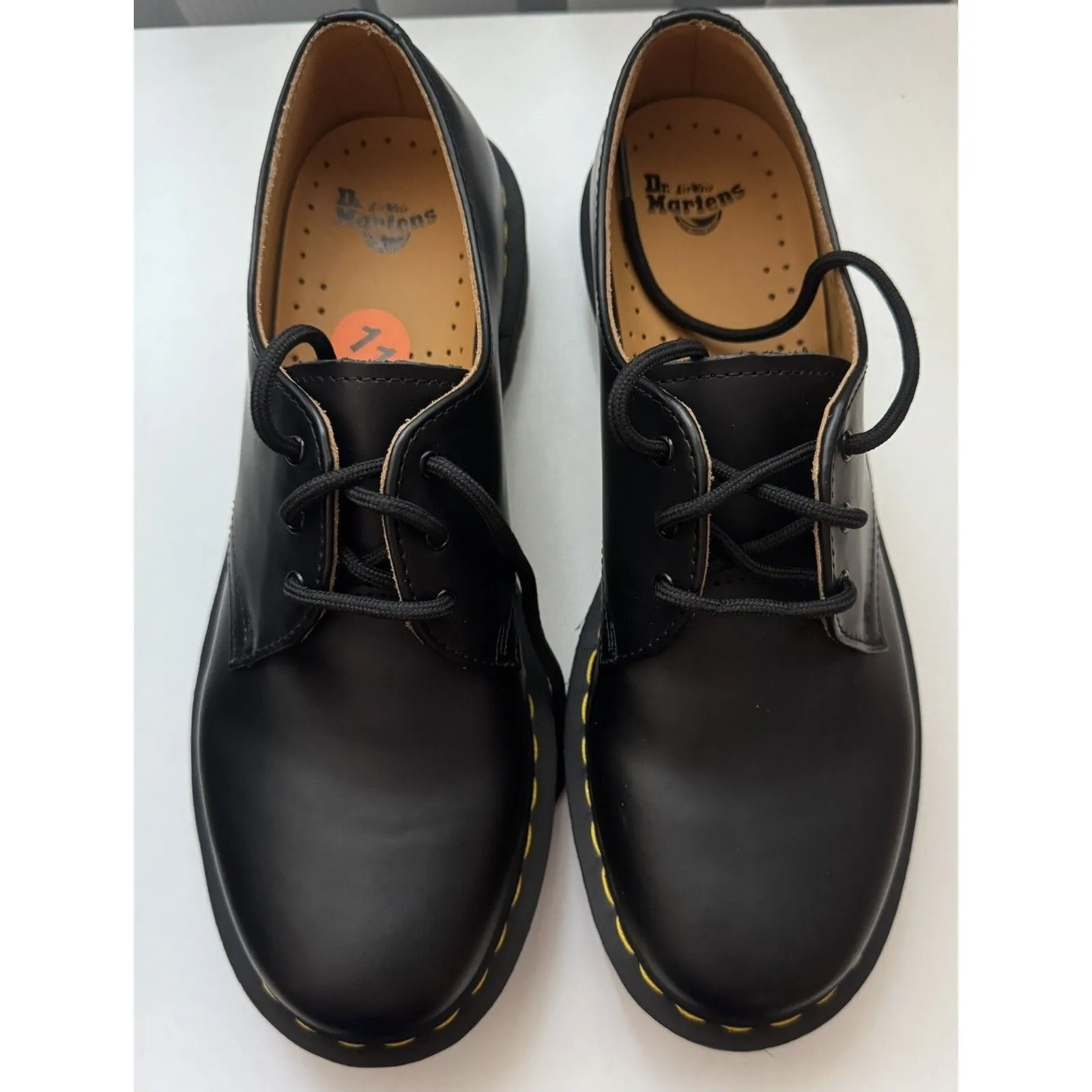 Dr. Martens  Oxford Shoes 11838 Women’s 11 Black Smooth Leather NWOT - NWOB - Image 7