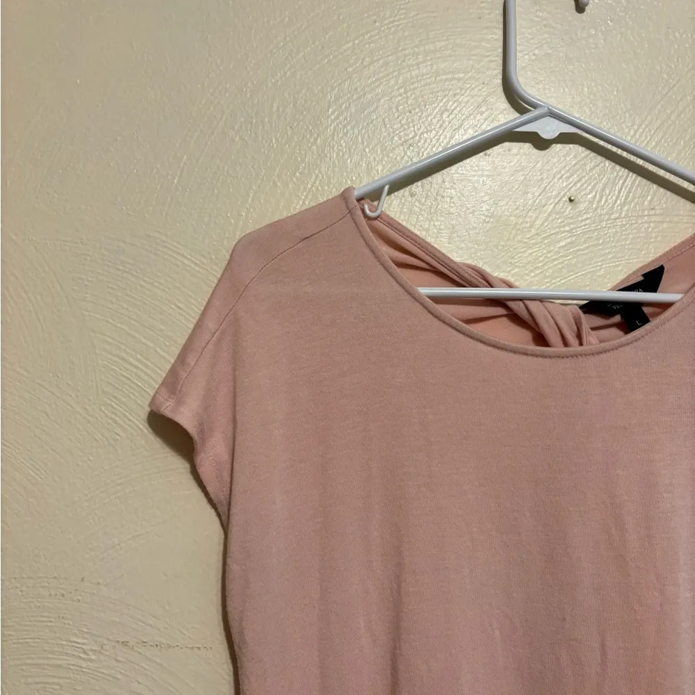 Simply Vera Vera Wang Pink Relaxed Short Sleeve Tee - Image 6