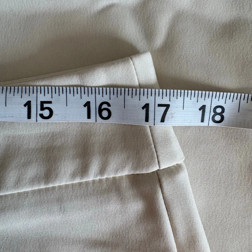 NWT Mango cream Paneled Maxi Skirt US 12 - Image 12