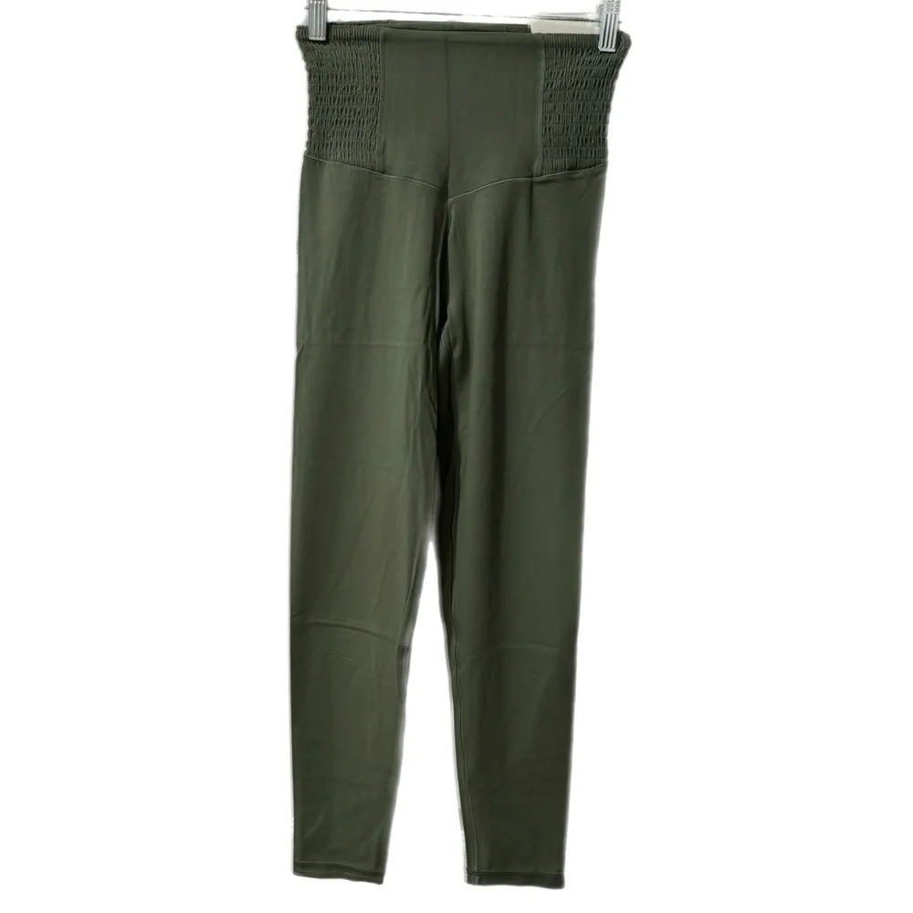 NWT $55  Offline Smocked Legging Athletic Pant Workout Womens Sz S Green - Image 9