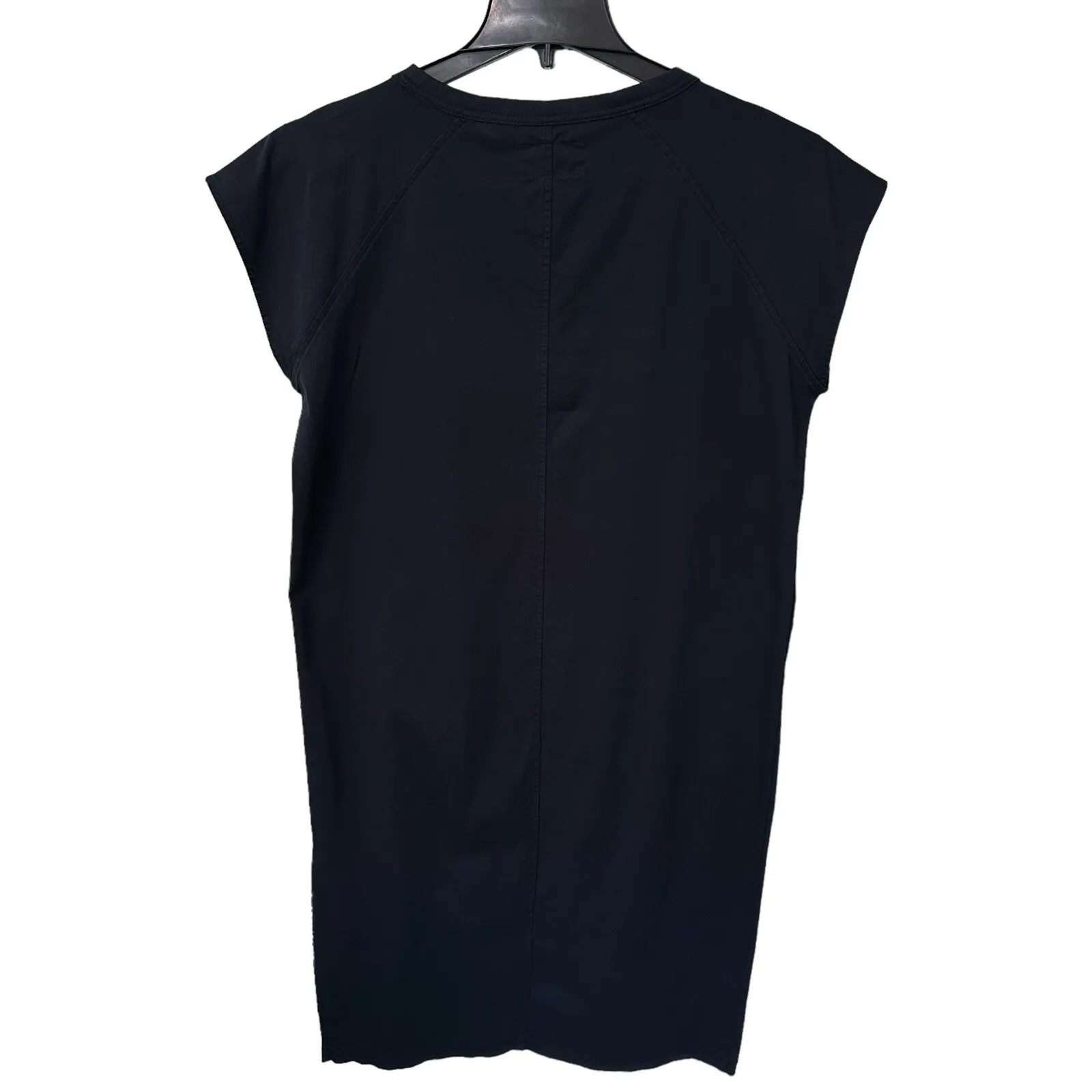 Everlane Womens Size Large The‎ Long Weekend Cotton Tank Dress Side Slit Black - Image 6