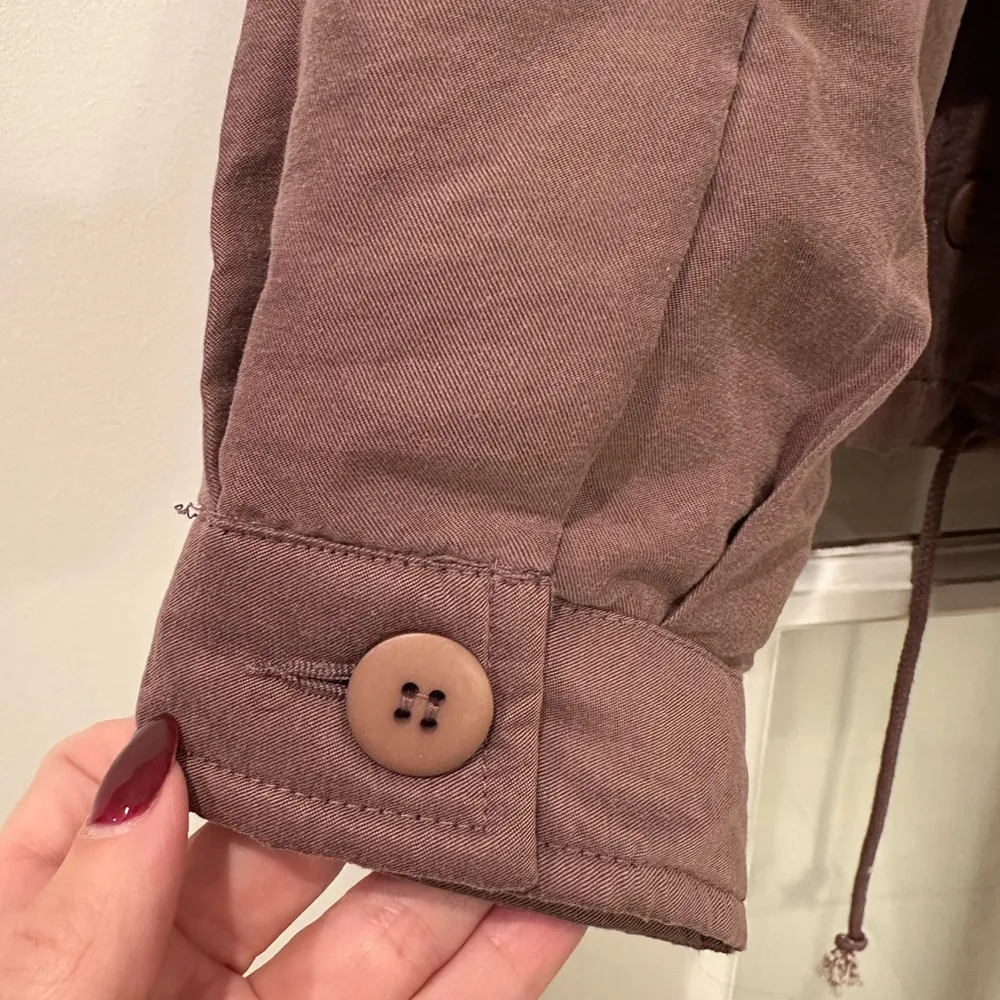 Vintage Hush Puppies Dusty Mauve Outdoor Lifestyle Jacket Women’s Size Medium M - Image 8