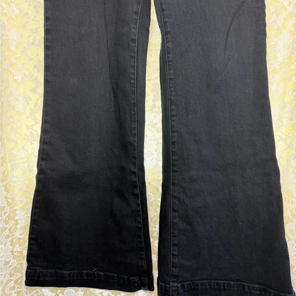 ROLLA'S Women's black east coast Flare Jeans sz 29 worn once like new - Image 4