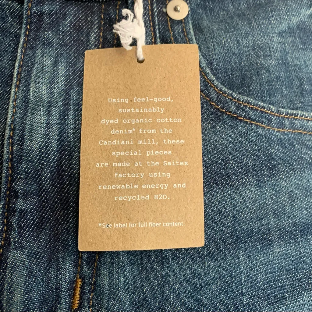 Madewell High Rise Slim Boyjean Jeans Size 24 NWT Rolled Hem - Image 8