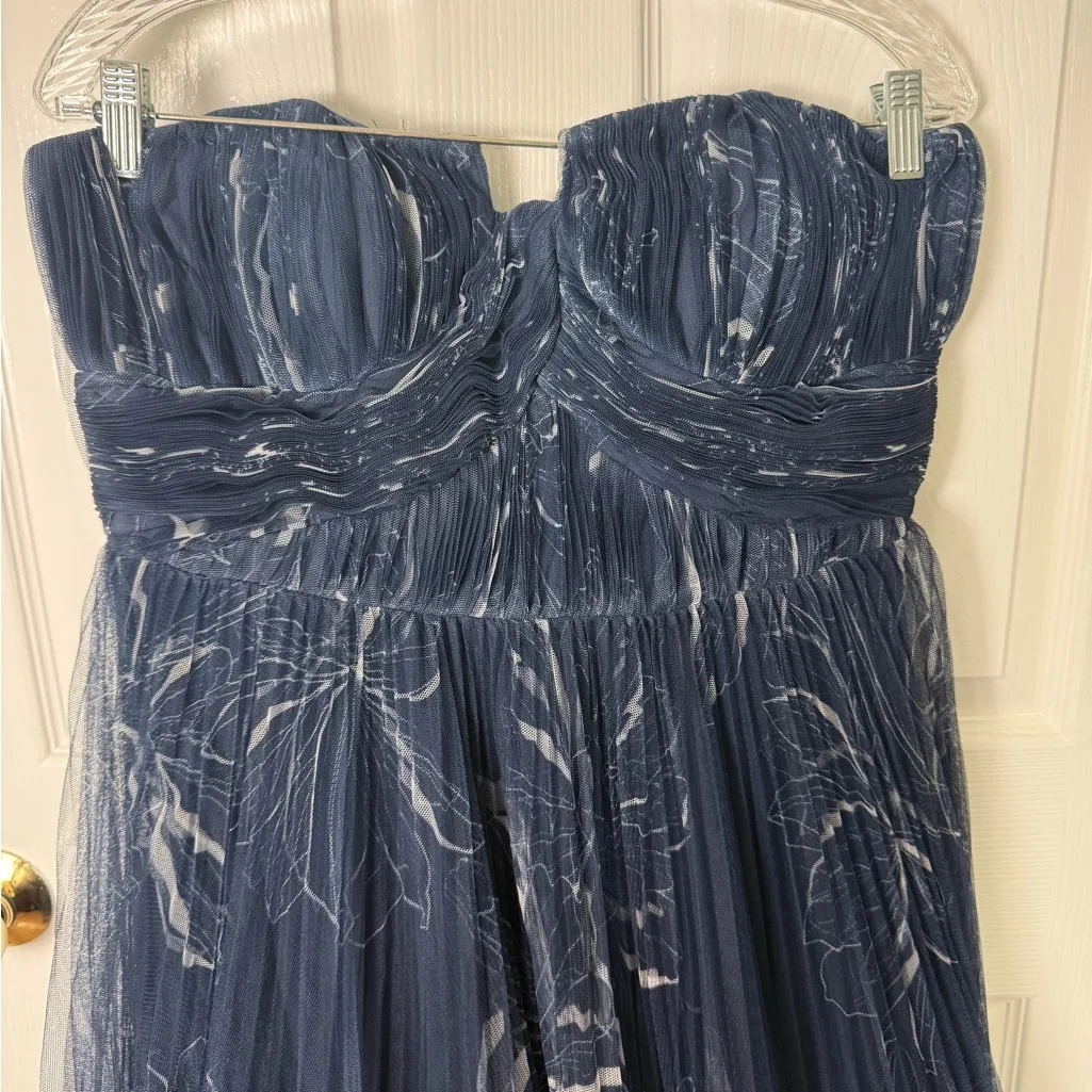 Hutch Corene Tulle Strapless Gown 12 - Image 5