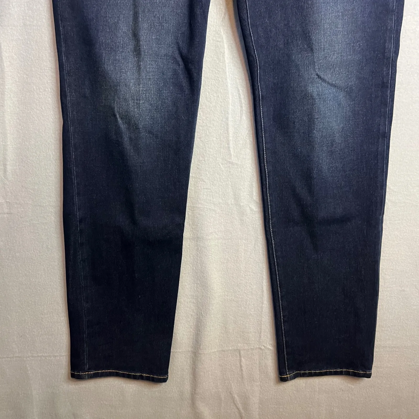 Soft Surroundings Ultimate Pull On Relaxed Straight Jeans Size LT Large Tall - Image 4