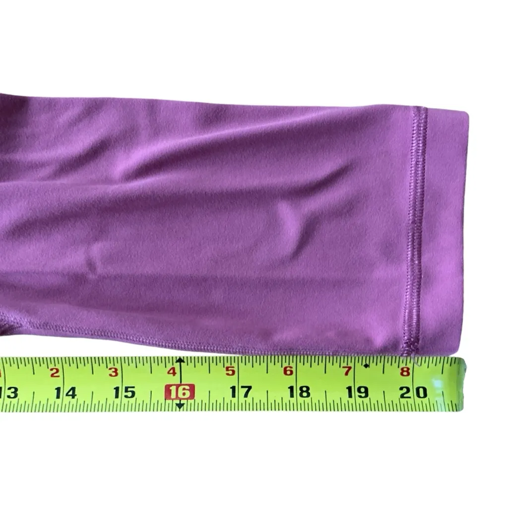 Lululemon align high rise 21” crop leggings mauve pink size 2 yoga gym running - Image 8