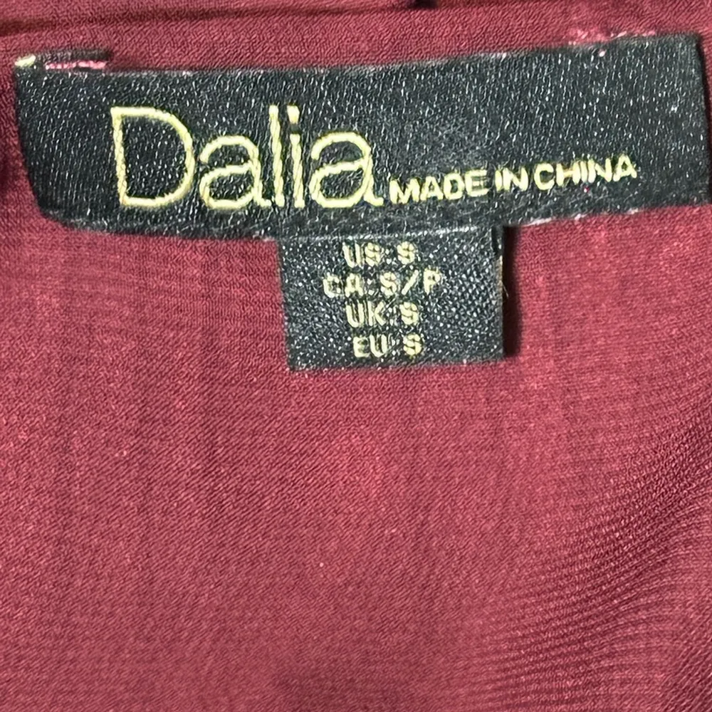 Dalia Women's Camisole in Burgundy Purple - Image 2