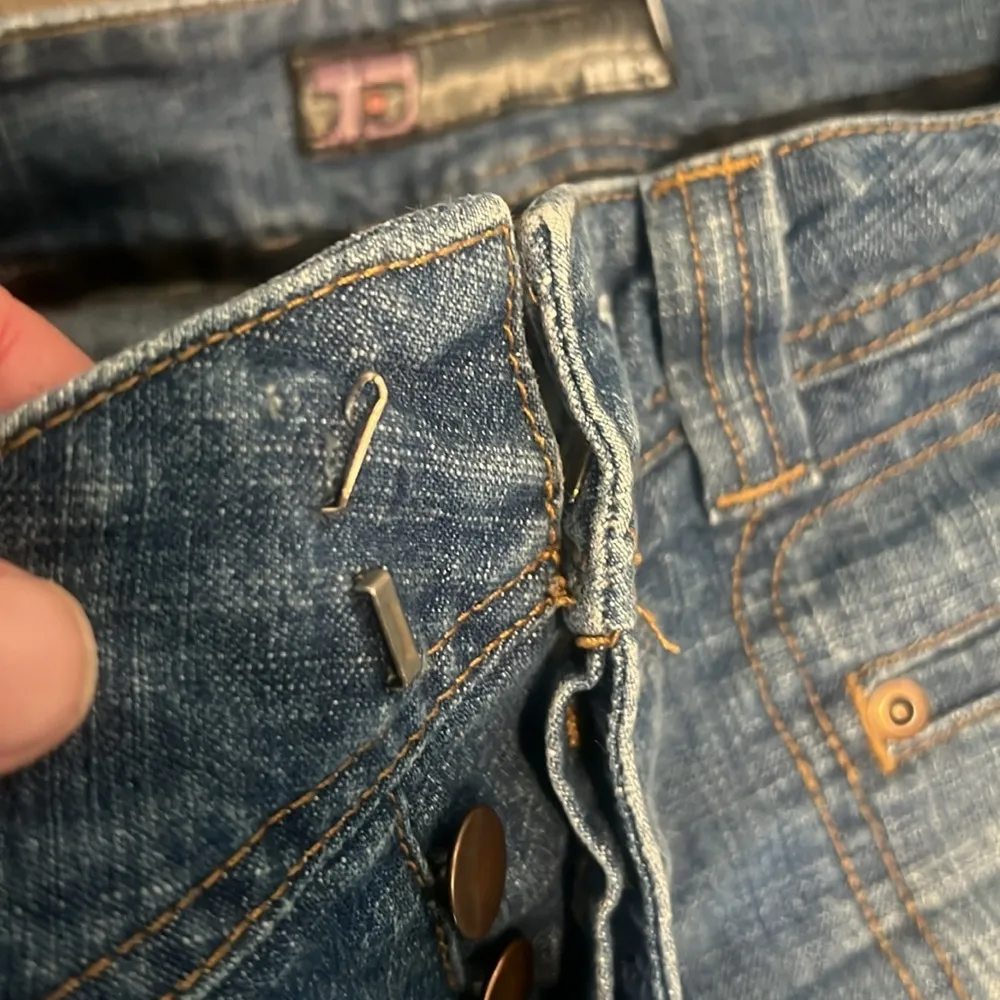 Joes Vintage Fresca Button Up Low Rise Women's Denim Blue Jeans 27 - Image 7