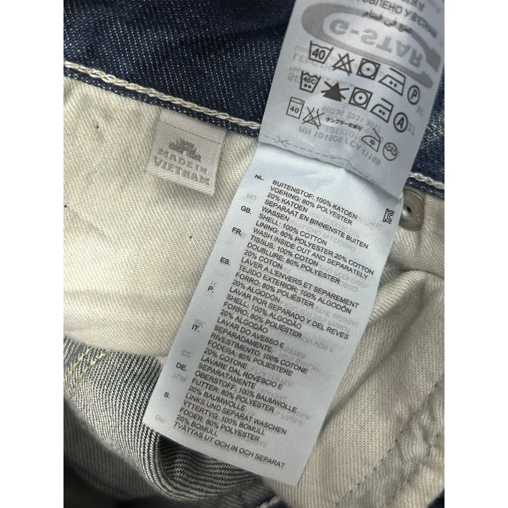 G Star Raw Jeans Womens 32x29 Blue Arc 3D Loose Tapered Leg Denim NEW Size 32 - Image 13