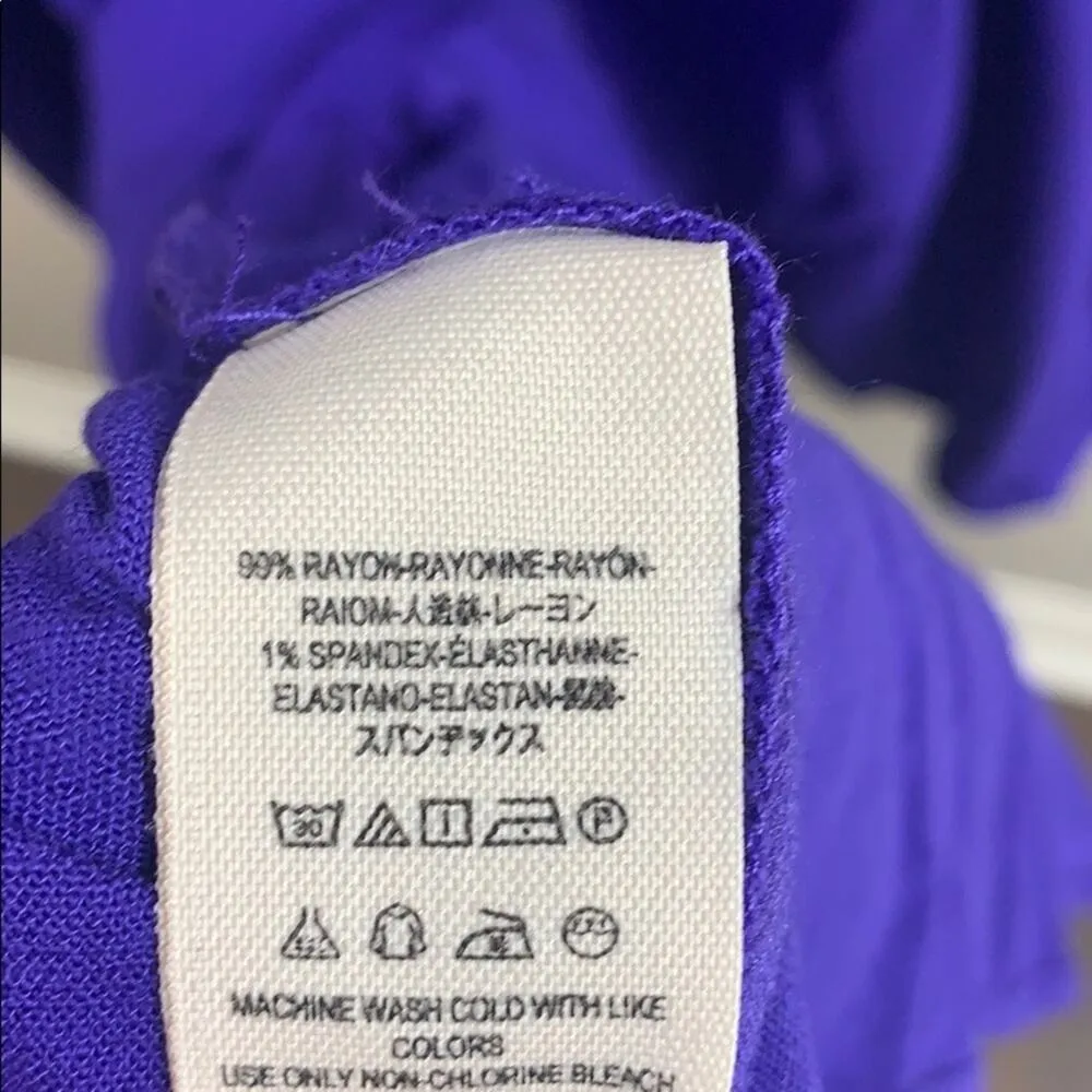 Free People Clear Skies Purple Cold Shoulders Tunic Dress - Image 6