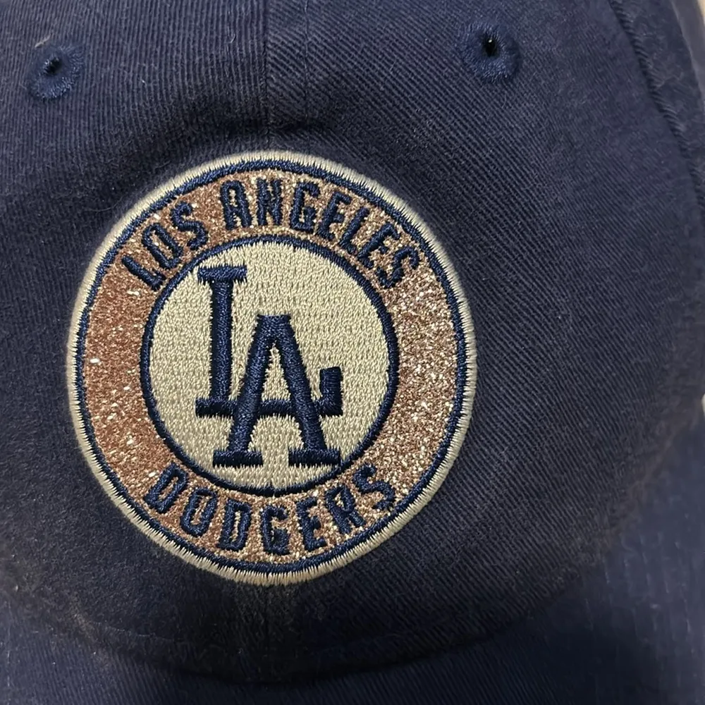 Women’s Genuine Los Angeles Dodger baseball Cap Blue - Image 2