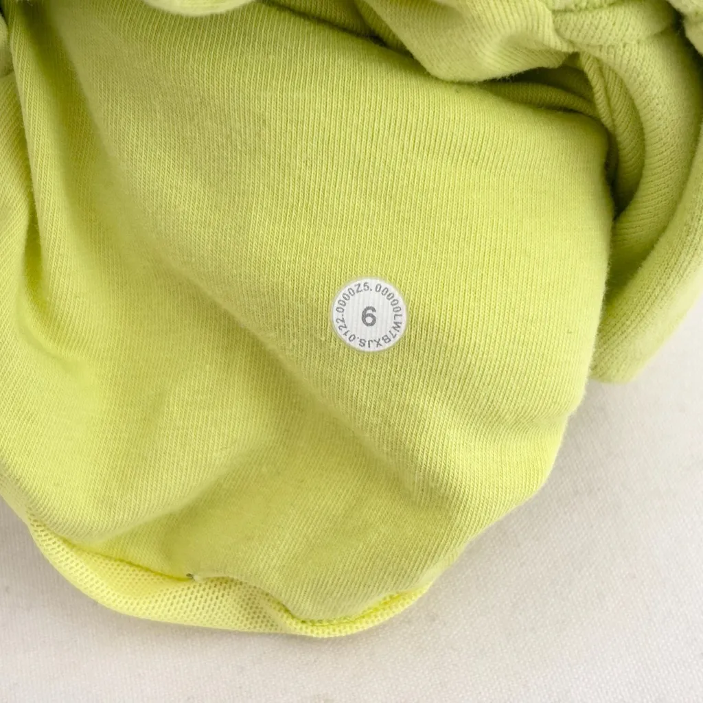 Lululemon Loungeful High-Rise Short 4", Electric Lemon - Image 4