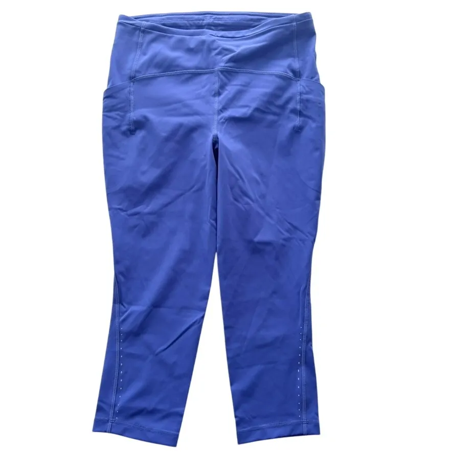 Lululemon Swift Speed High-Rise Crop 21" Wild Indigo Size 10 Run Gym Workout - Image 2