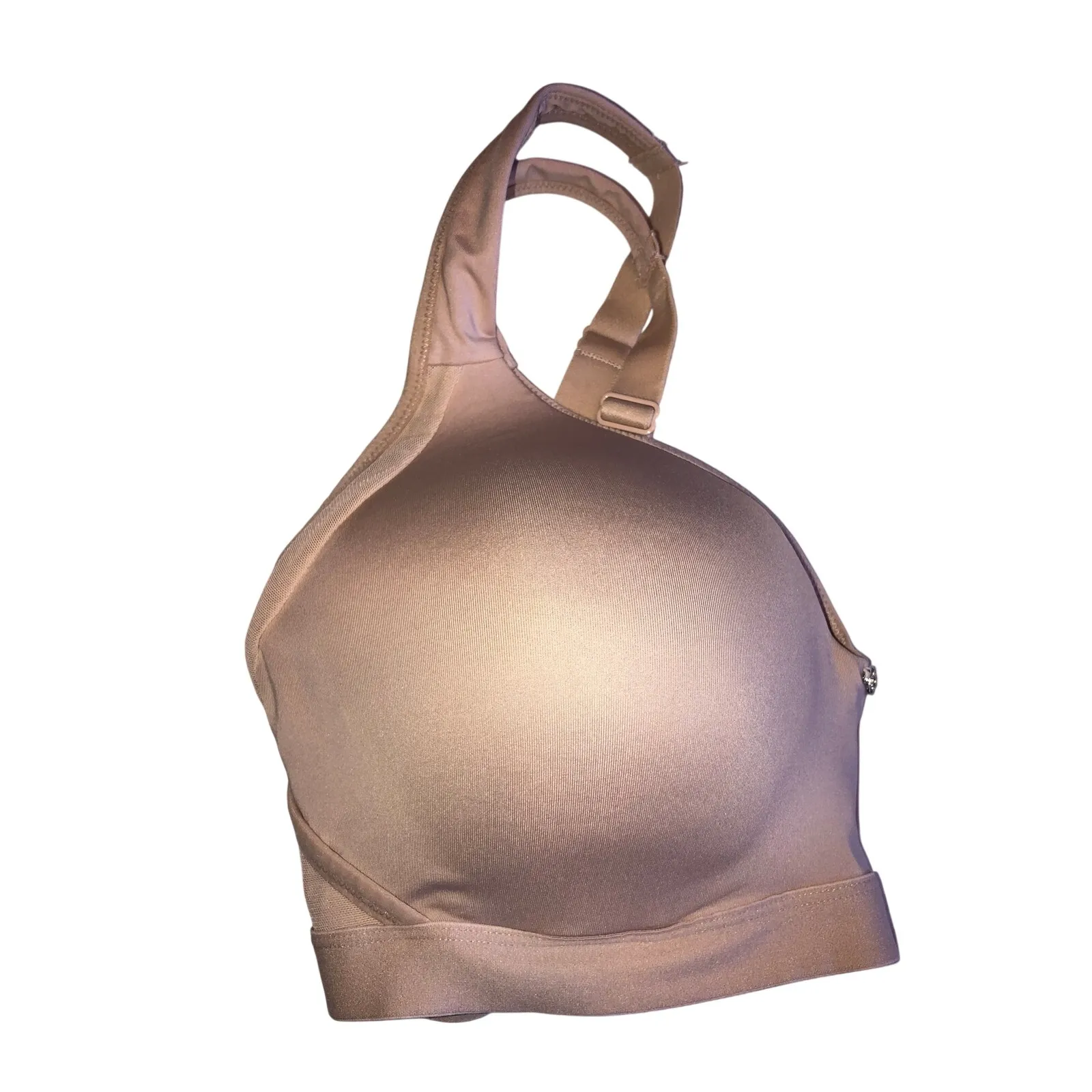 Breezies Bra 36D Natural Embrace Wirefree Contour TShirt Sunbeige Seamless Tan Size undefined - Image 5