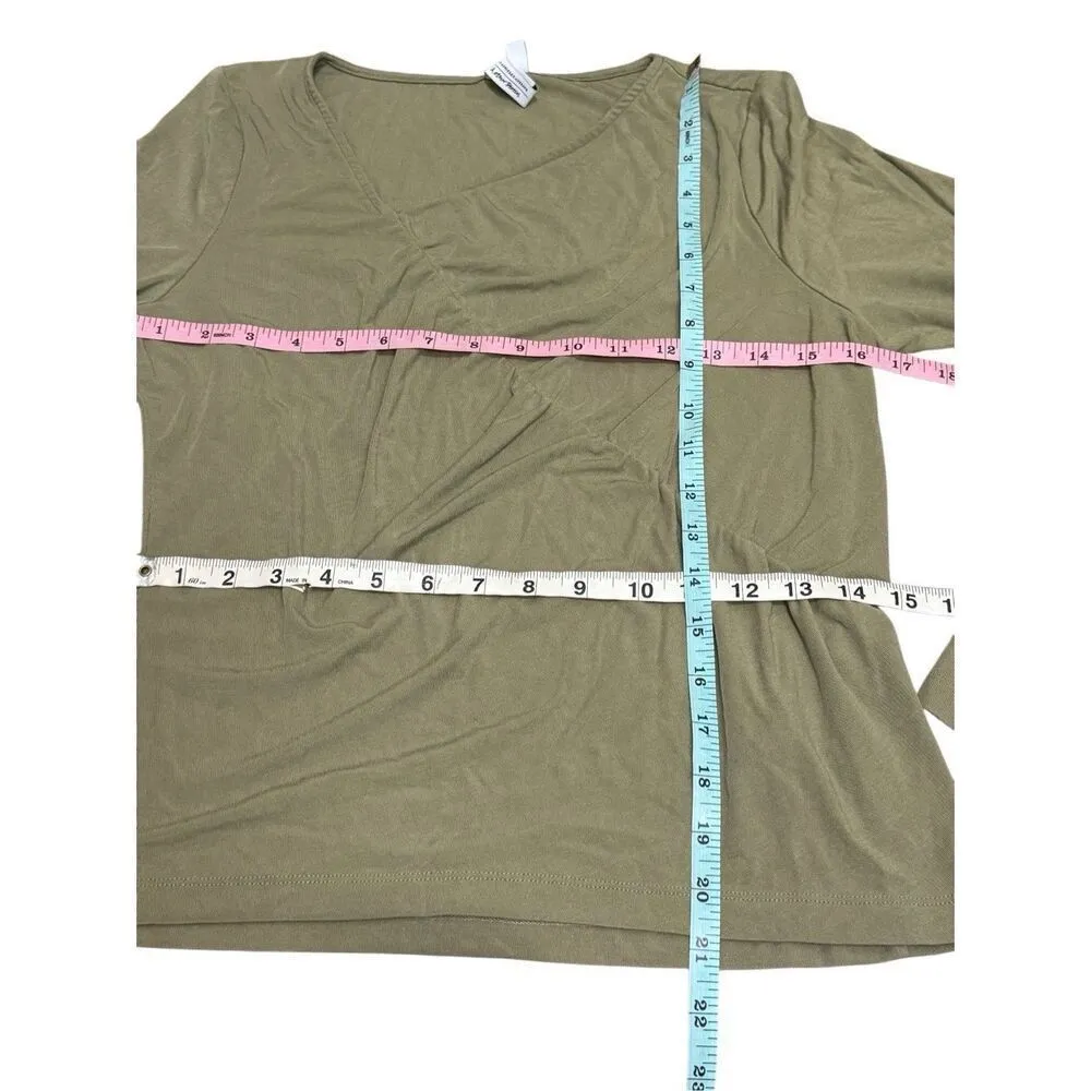 & Other stories asymmetric long sleeve top Medium - Image 2