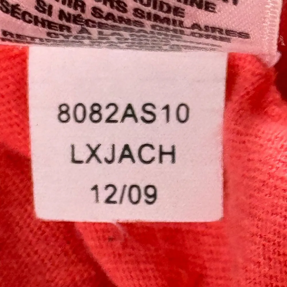 Aeropostale Cali Surf Team 87 Graphic Tee Top Womens Size L Orange Cotton Casual - Image 12