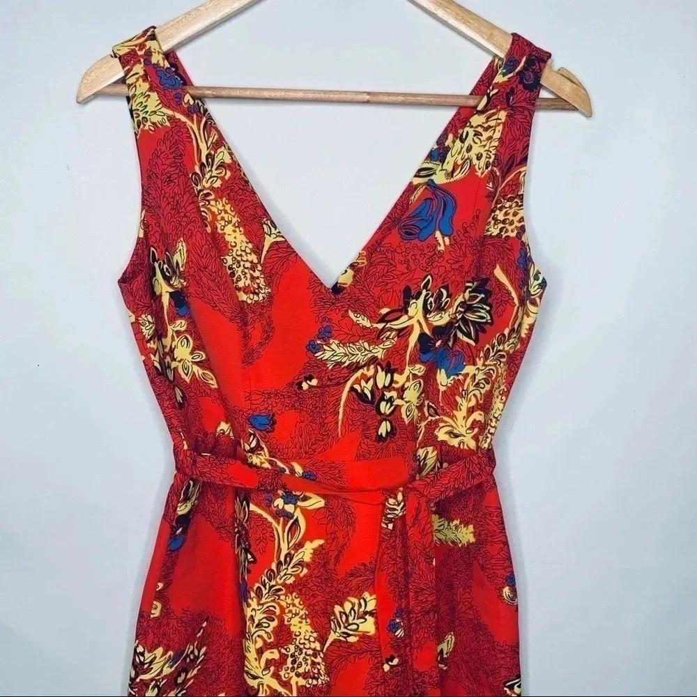 Plenty by Tracy Reese ‘Ashley’ Retro Floral Sleeveless Dress Size 6 - Image 7