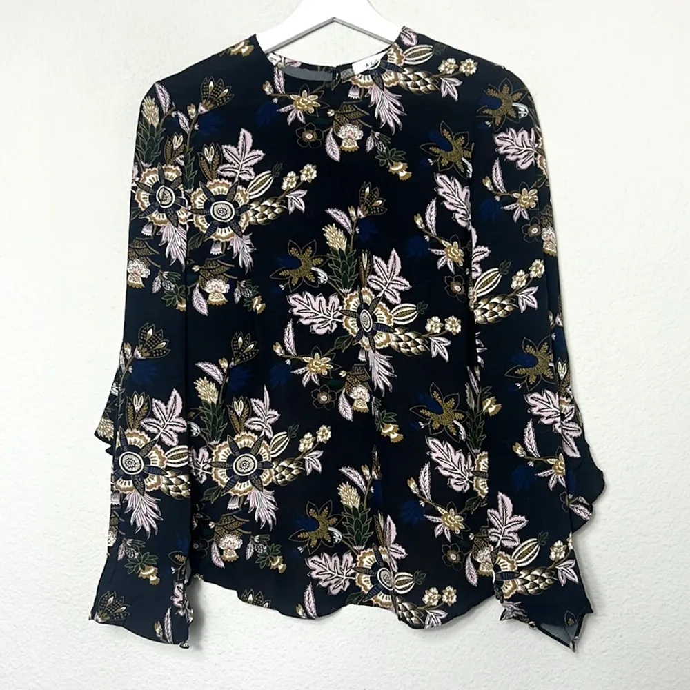 A.L.C. Cooper Floral Open Back Top - Image 3