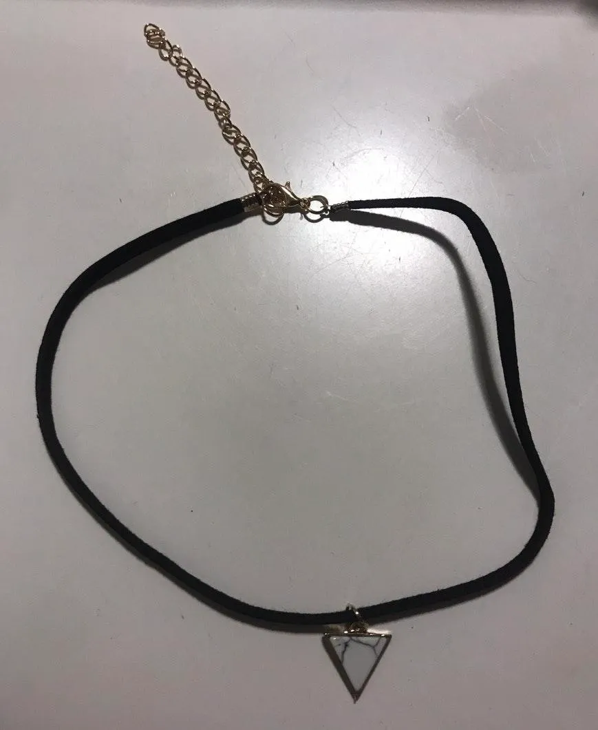Boutique New Marble Triangle Choker  - Image 3