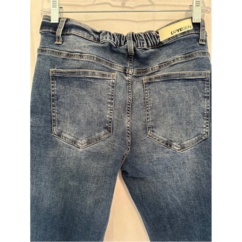 Women's Lovegen basic straight Jeans Blue 7/29 Size undefined - Image 5