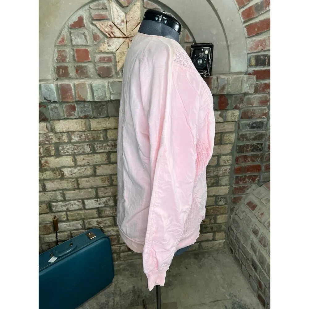top knit 1980s pink cozy barbiecore balletcore Size M - Image 9