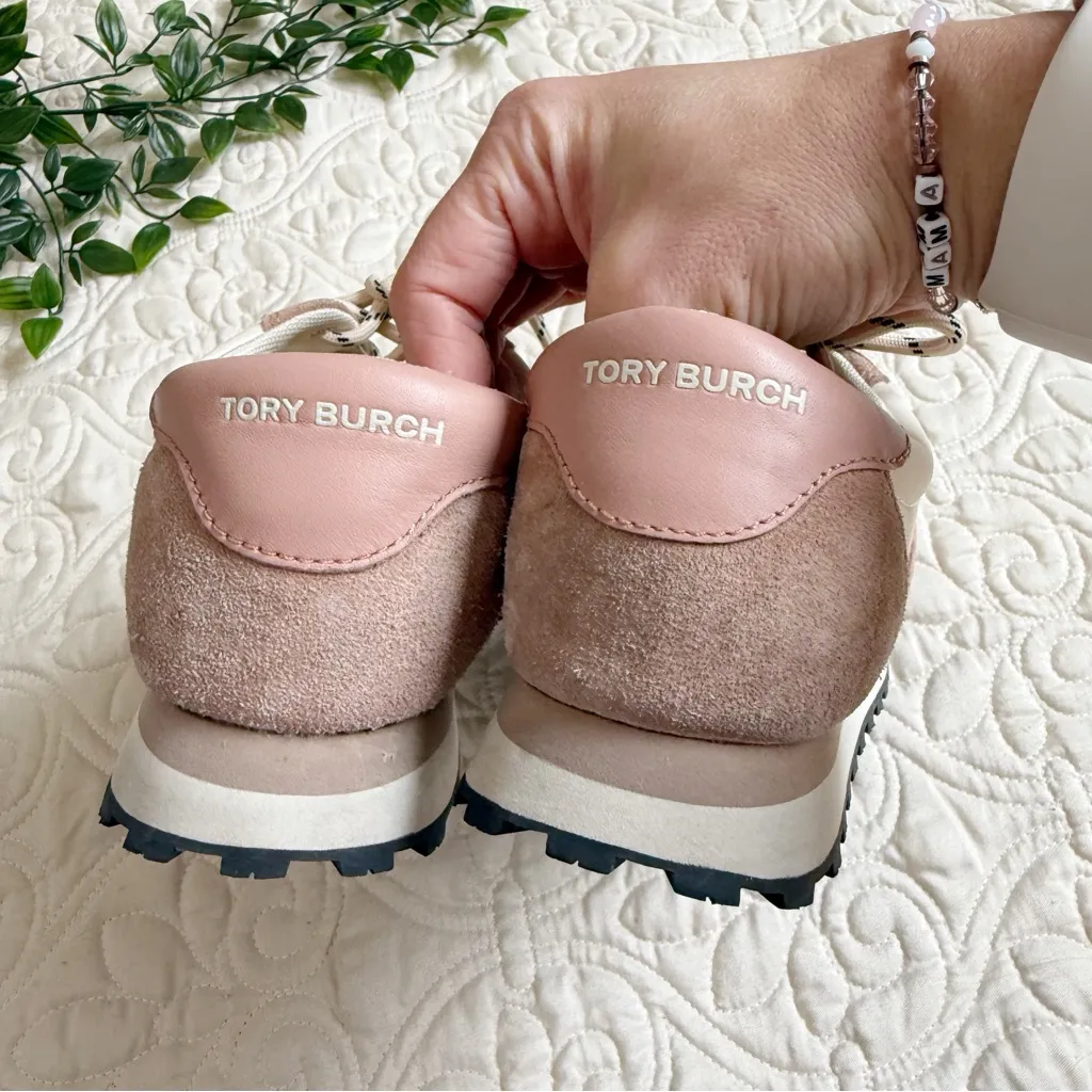 Tory Burch Vintage Nylon Training Sneaker Sz 8 - Image 3