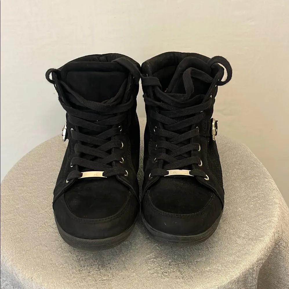 Call It Spring Black Sneakers with Sleek Design(D9)?? - Image 2