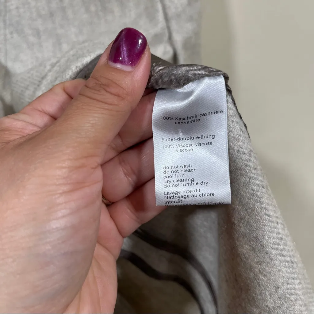 AKRIS Bergdorf Goodman blazer 100% cashmere size US 8 women’s EUC - Image 3