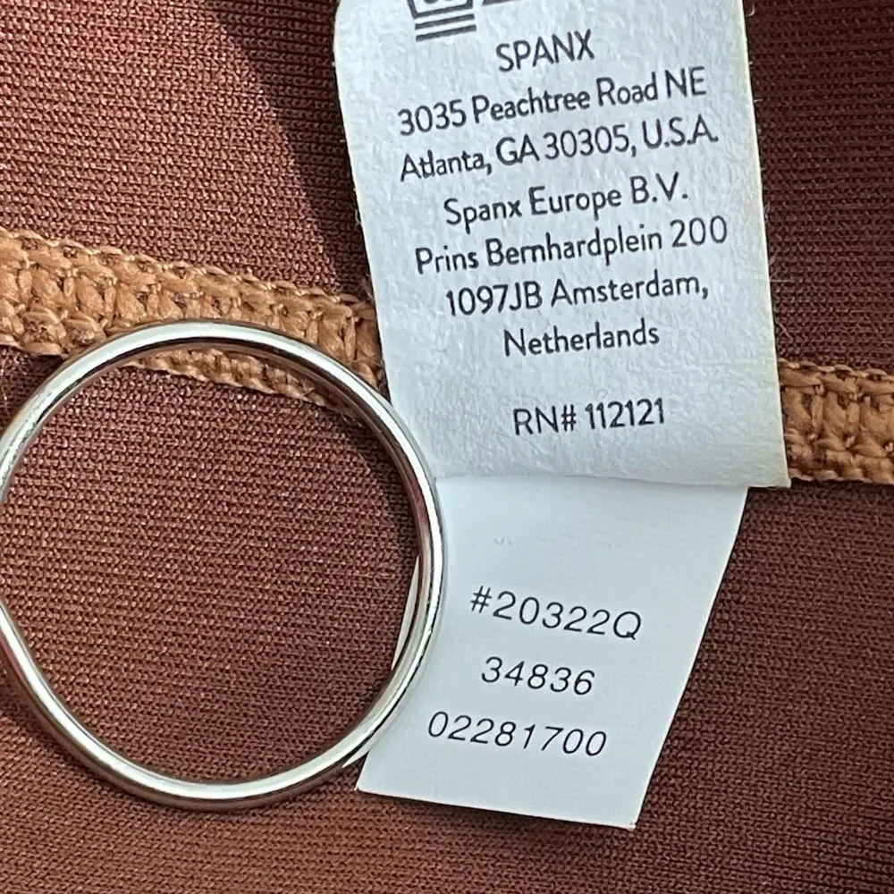 NWT Spanx Faux Suede Leggings‎ SMALL PETITE in Rich Caramel SP PS - Image 11