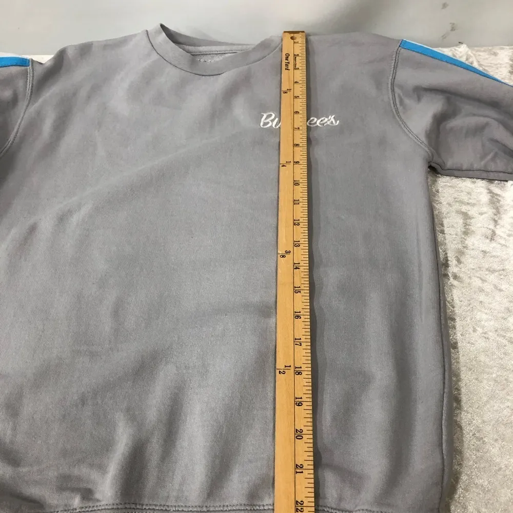 Buc-ee's Buc-ee’s Striped crew neck sweater Sweatshirt Size small - Image 4