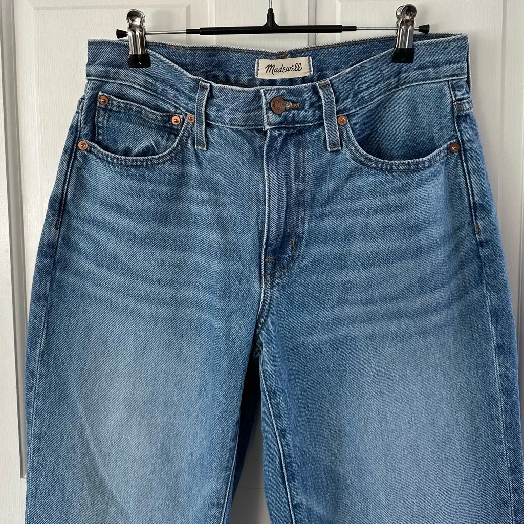 Madewell The Slouchy Boy Jean Straight Leg Relaxed Denim Jeans Size 26 - Image 4