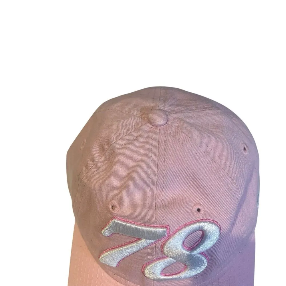 New Era Nascar #78 Martin Truex Jr. pink strapback hat - Image 5
