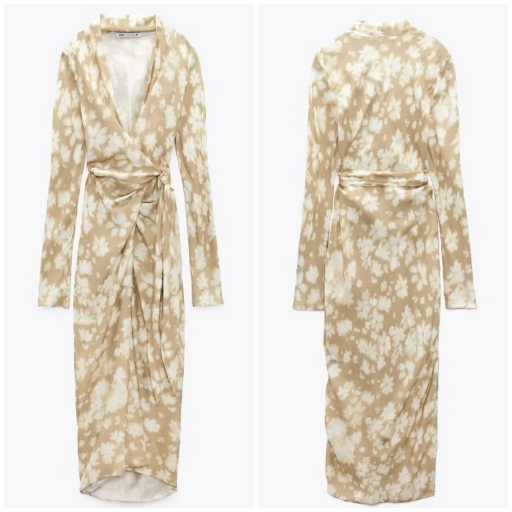 Zara BLOGGERS FAVORITE wrap dress - Image 5