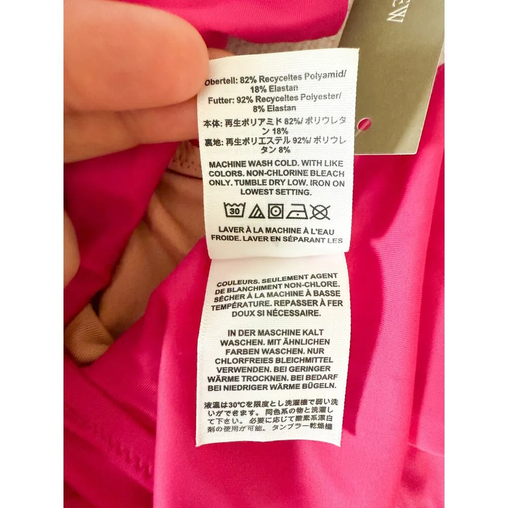 J. Crew | NWT | Ruched ruffle one-piece swimsuit in Radiant Fuchsia | Sz 4 - Image 8