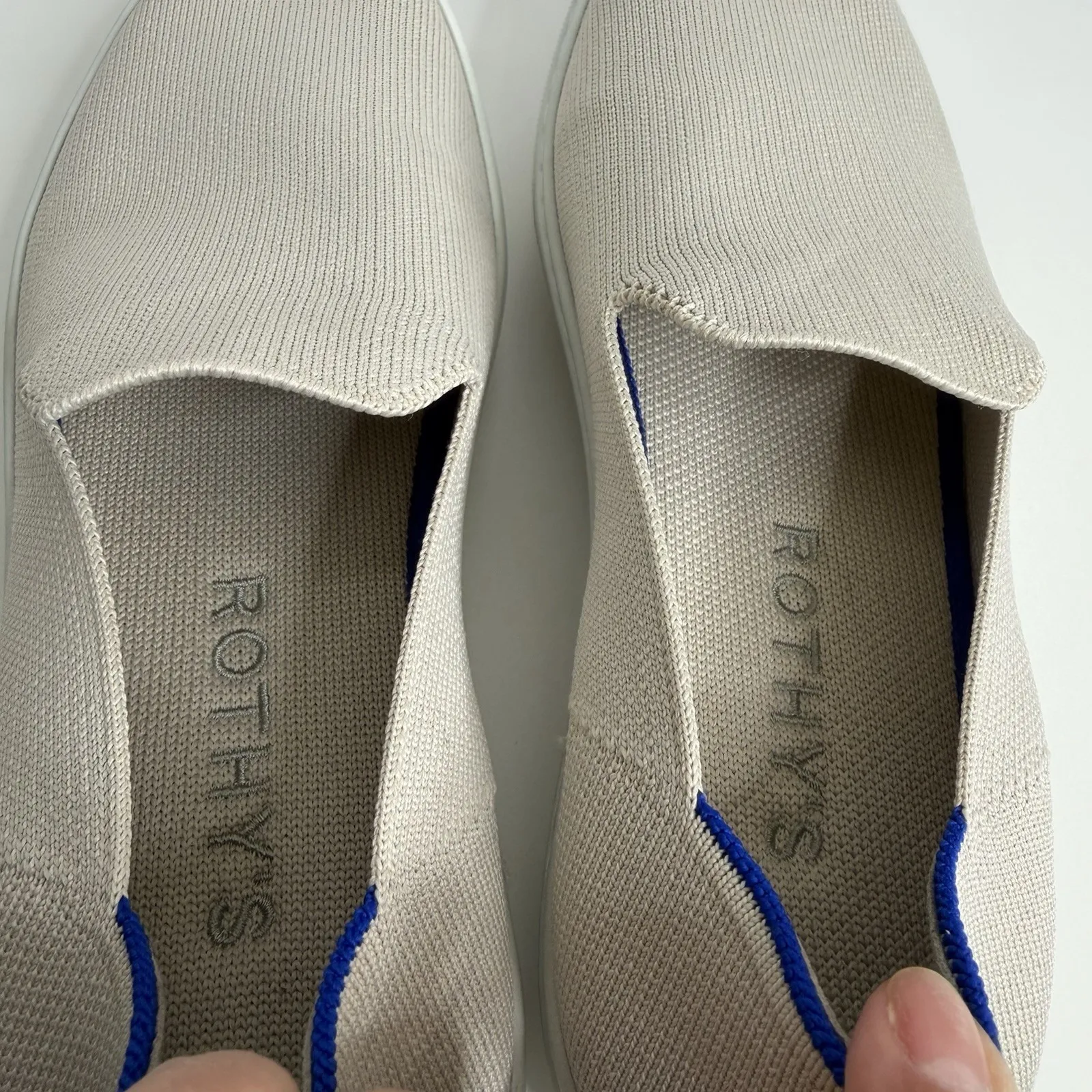 Rothy's Women's The Original Slip On Sand Size 9 Comfort Shoes Casual Workwear - Image 6