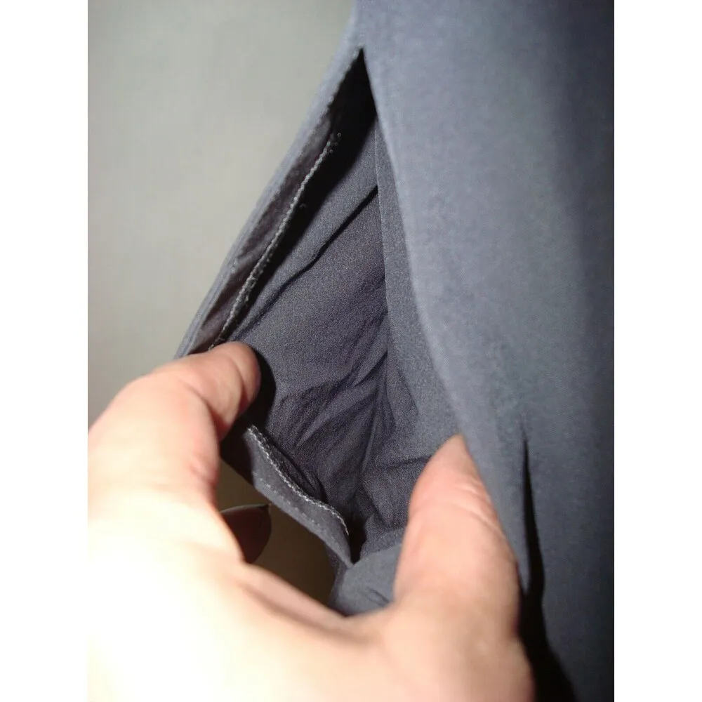 New Womens NWT XS Natassa Tunic Coal Gray UPF Sleeveless Long Top Pockets Dark - Image 8