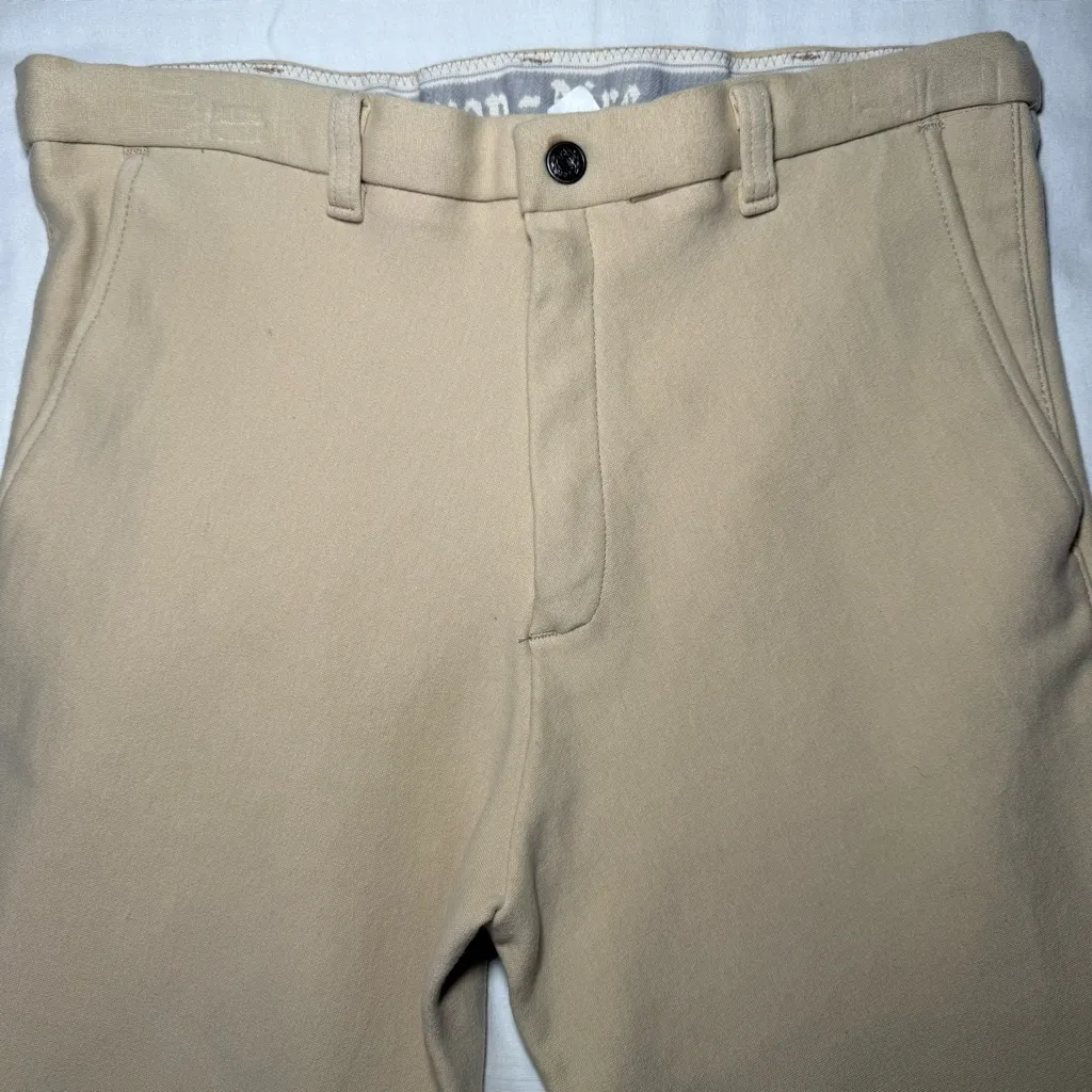 Devon Aire Riding Pants Womens Size 34R Tan Equestrian Breeches Horse Style #425 - Image 2