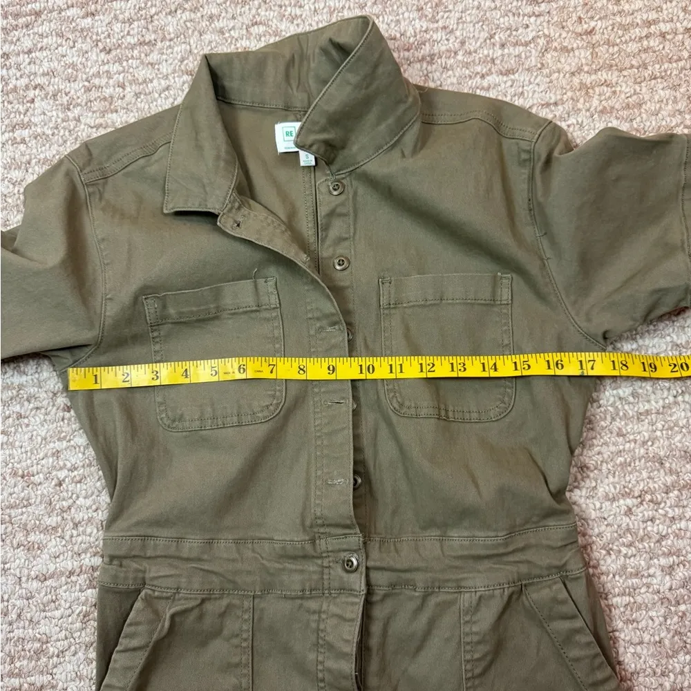 LAtiste  Oversize Mint Green Utility Jumpsuit Button-Front Pockets  S Small  A3 - Image 11