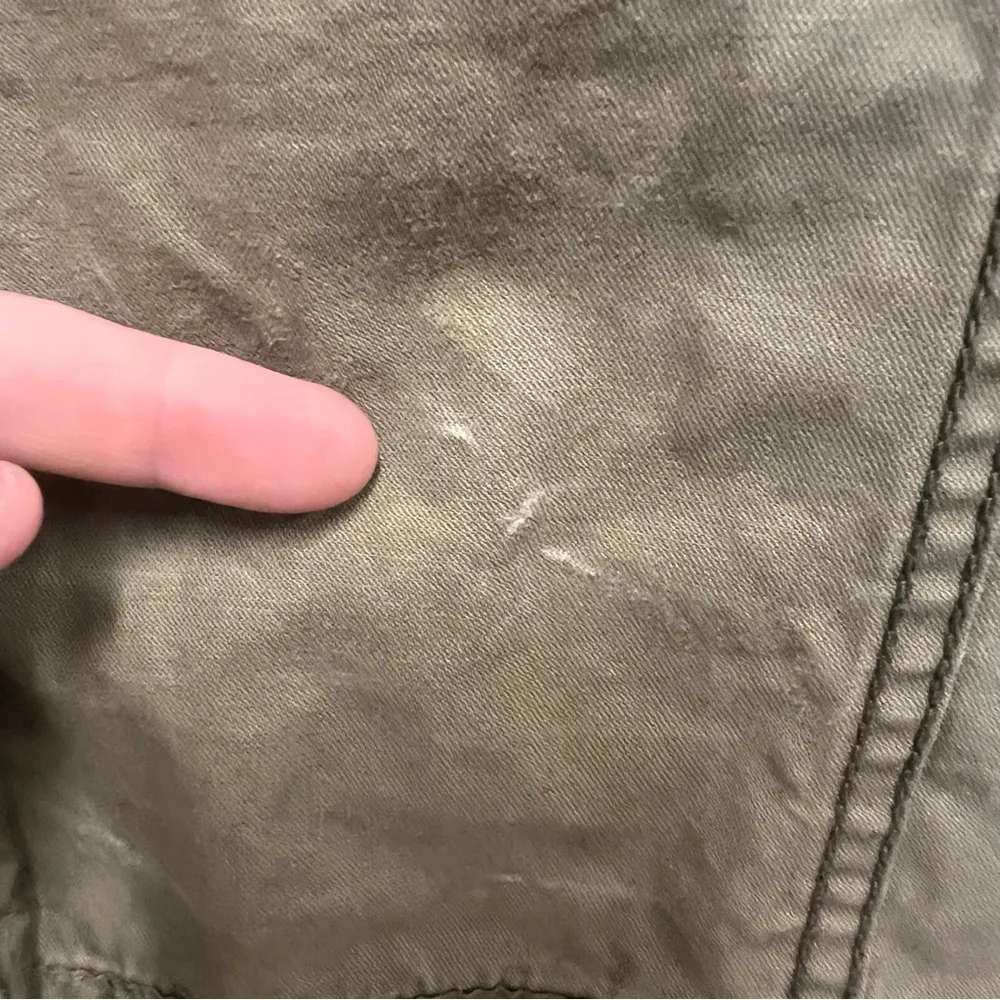 Women's Army Olive Green Military Utility Jacket Surplus Fleet Small - Image 12