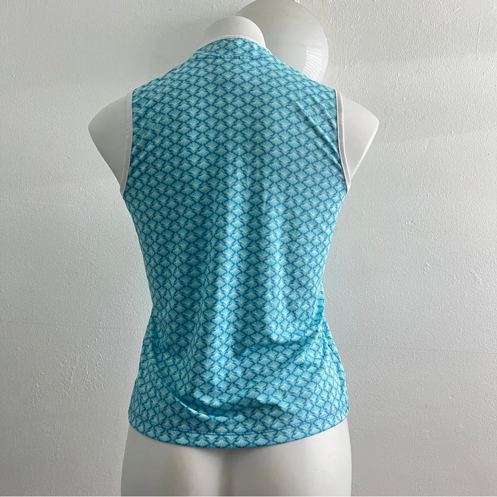 Sigrid Olsen gulf tennis Tank Top NEW - Image 5