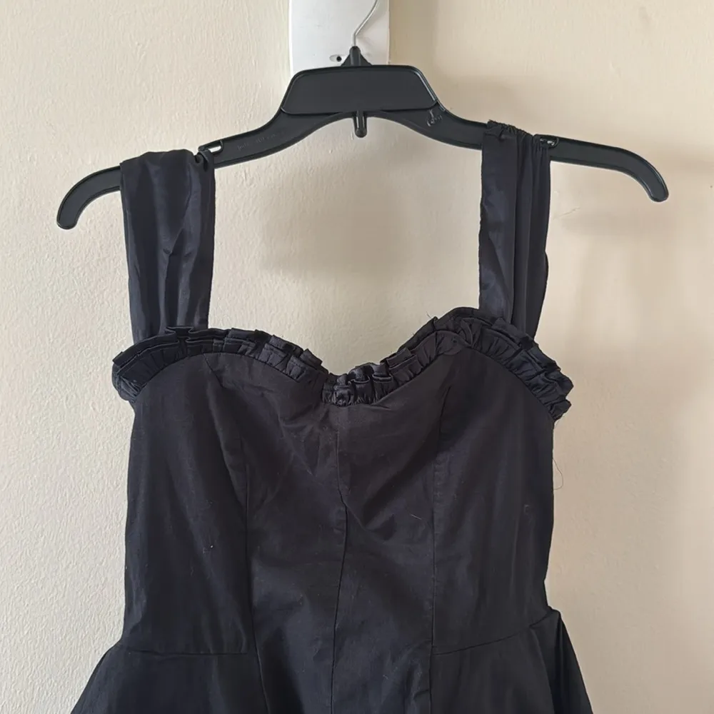 Free People midnight magic mini skater dress in black, Size Small, $128 - Image 5