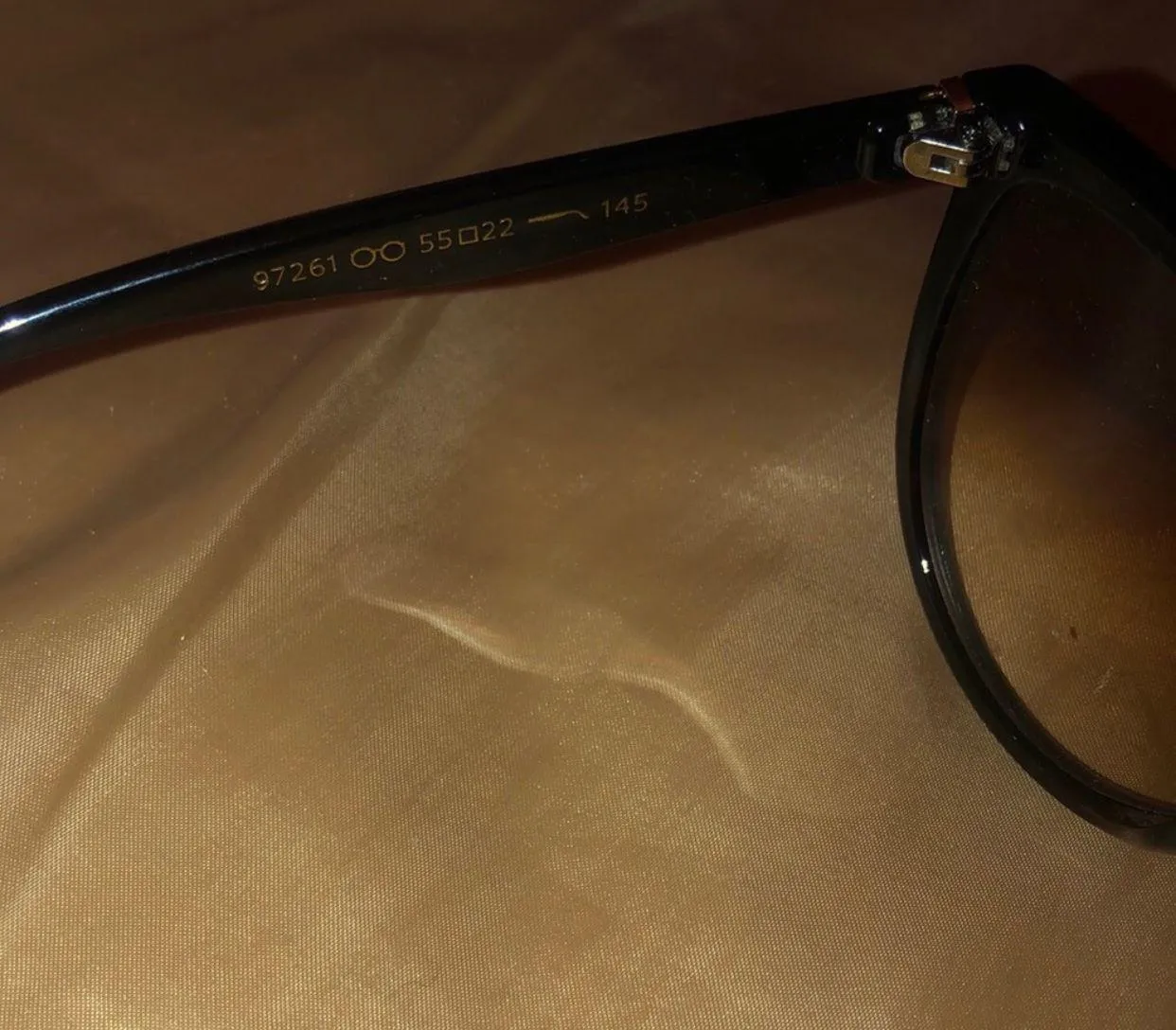 Flat top shield sunglasses Brown - Image 6