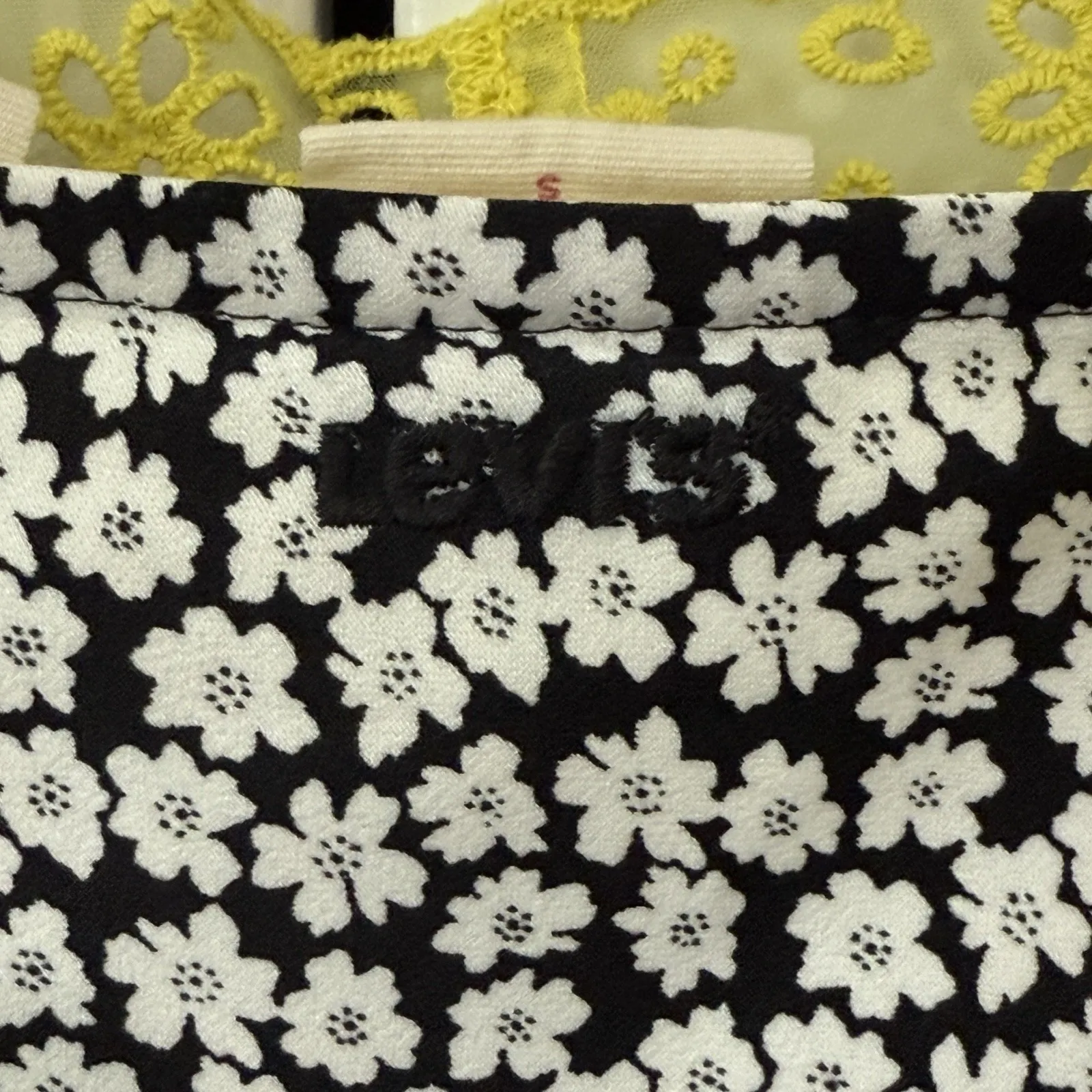 Levi's Womens Myah Lace Slip Dress Black Y2K 90s Grunge‎ Size Small - Image 4