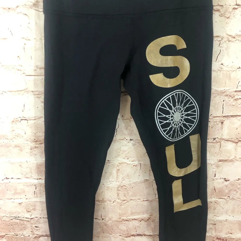 Lululemon Soulcycle Wunder Under Black Crop Tight - Image 5